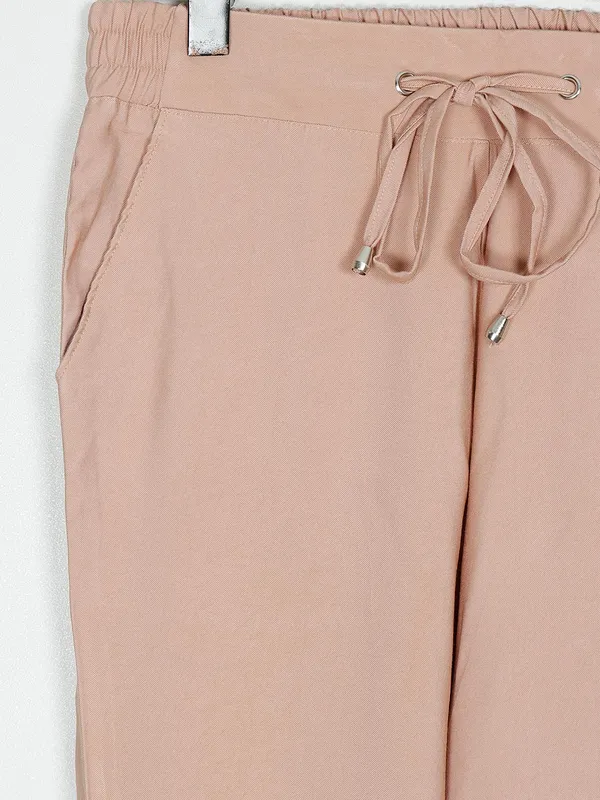 Chikoo brown pyjama in cotton