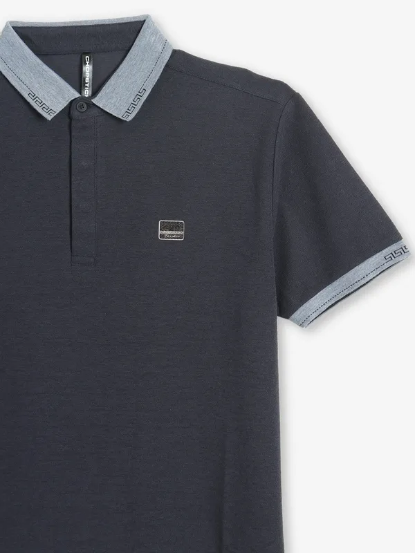 CHOPSTICK black casual t-shirt