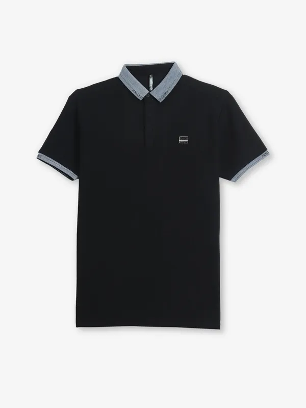 CHOPSTICK casual black t-shirt