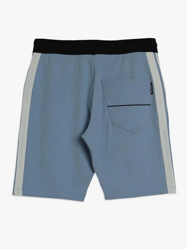 CHOPSTICK cotton blue shorts