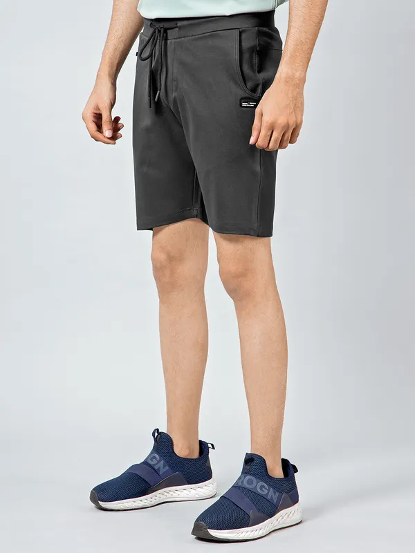 Chopstick grey casual mens shorts