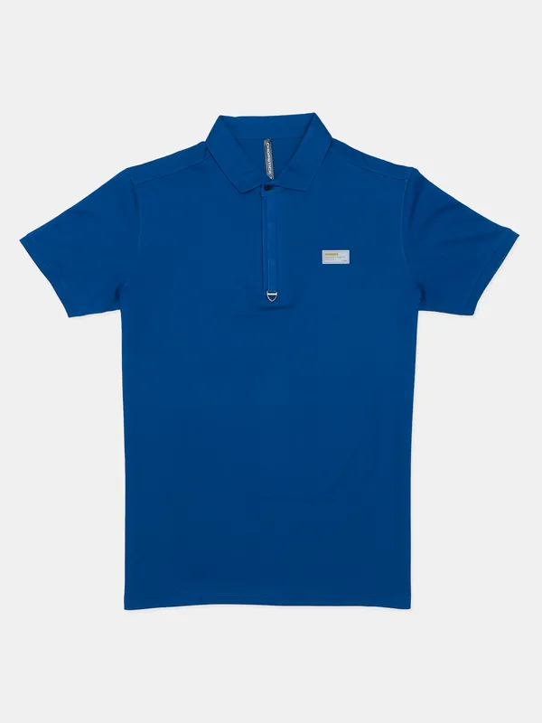 Chopstick ink blue t shirt for men in solid