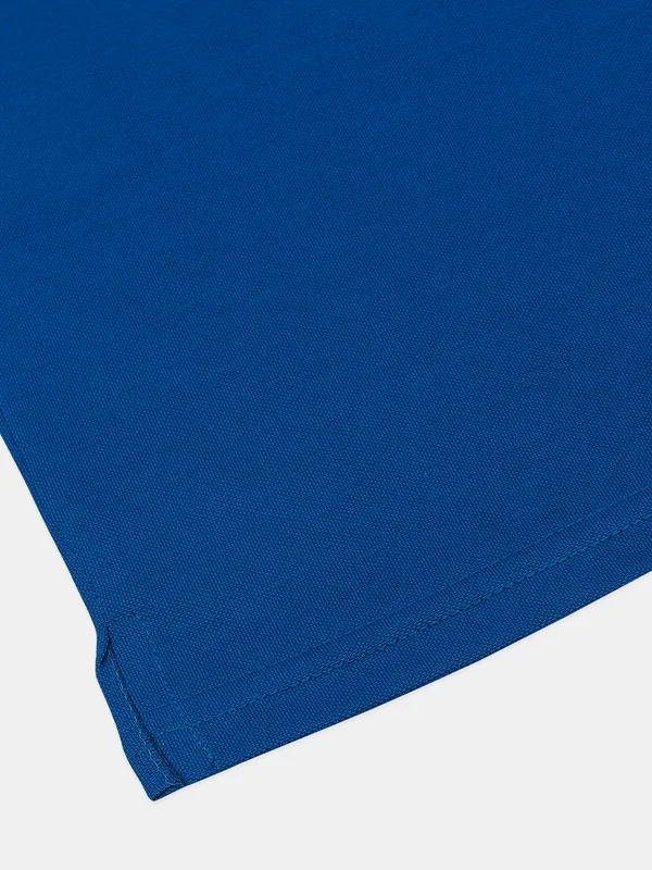 Chopstick ink blue t shirt for men in solid