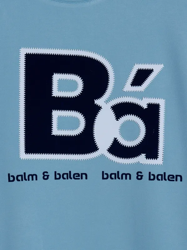 Chopstick light blue cotton t shirt