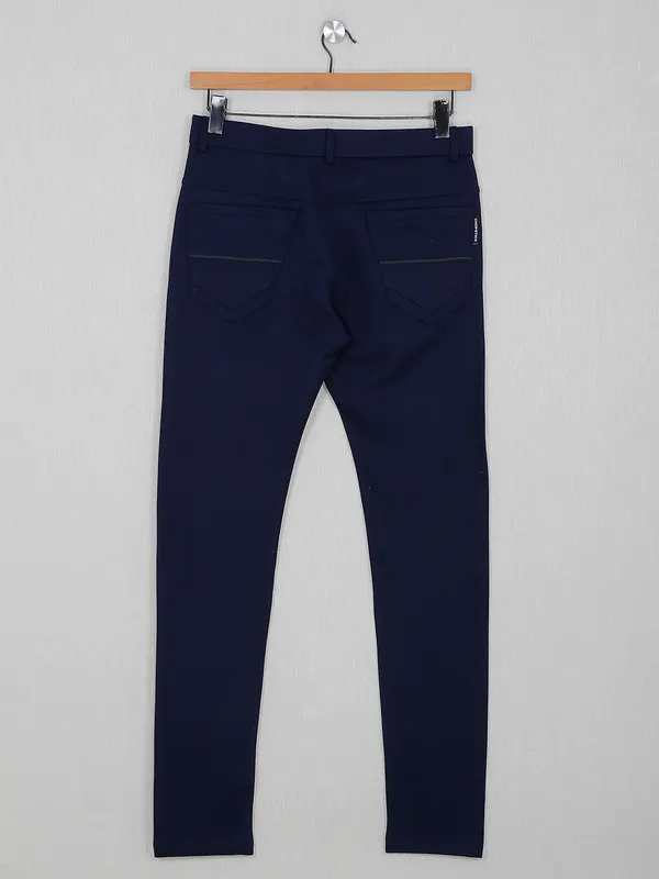 Chopstick presented navy mens track pant