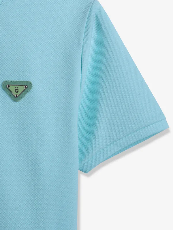 CHOPSTICK sky blue casual t-shirt
