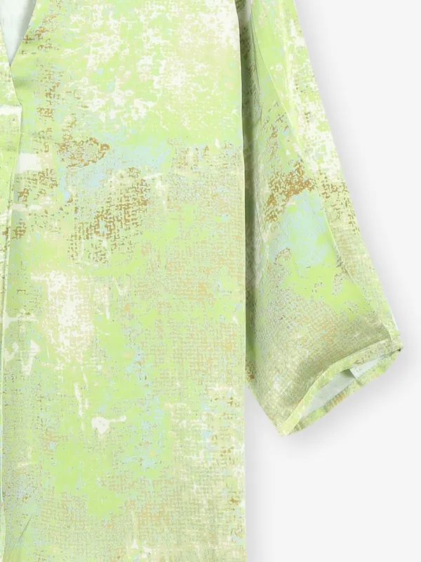 Classic green cotton top