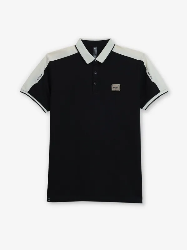 COOKYSS black color block t-shirt