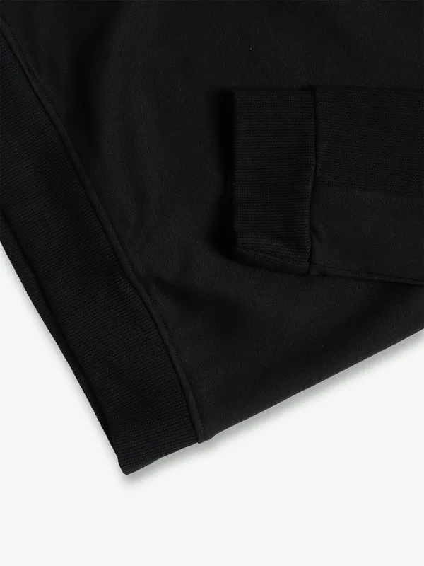 Cookyss black plain t shirt