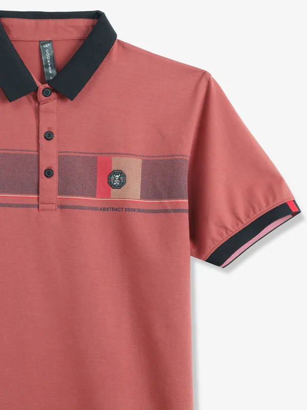 COOKYSS brown polo t-shirt
