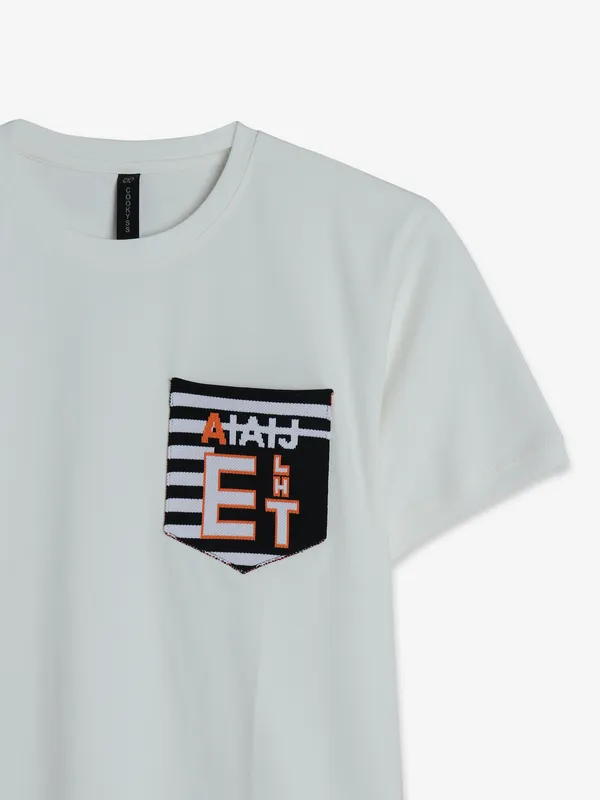 COOKYSS cotton white t-shirt