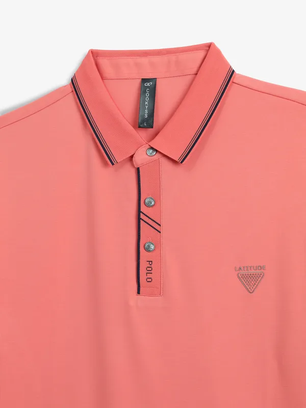 COOKYSS plain orange t-shirt