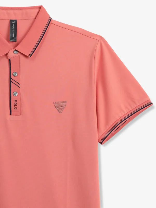 COOKYSS plain orange t-shirt