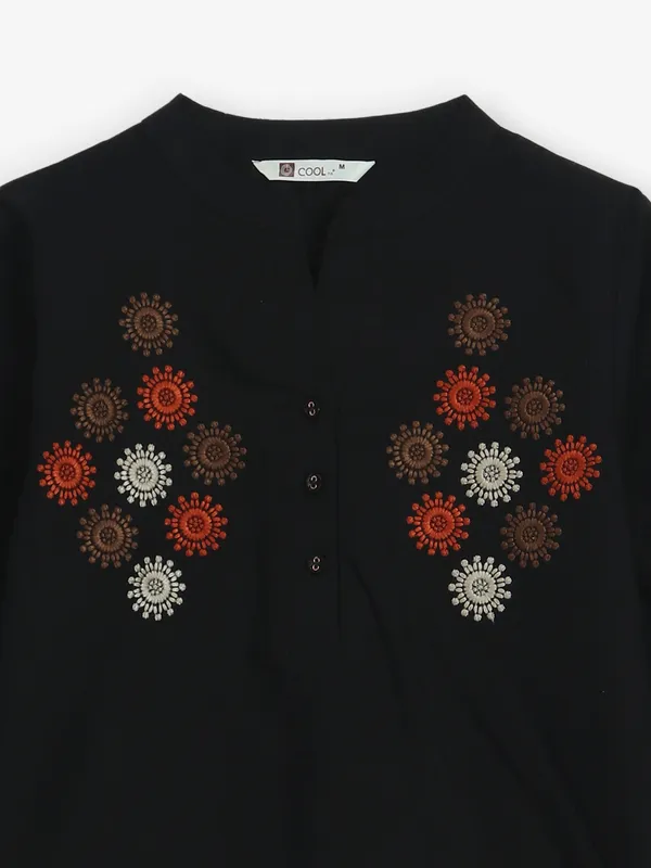 COOL black cotton top