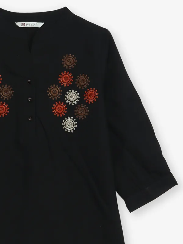 COOL black cotton top