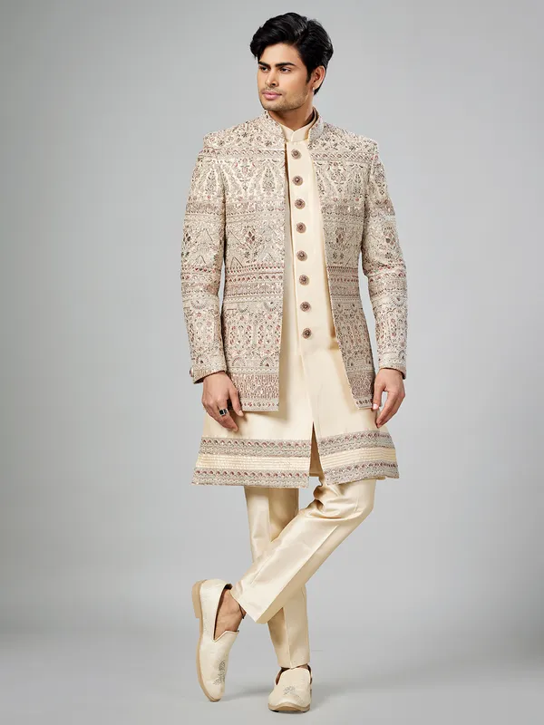 Wedding indo western for men outlet