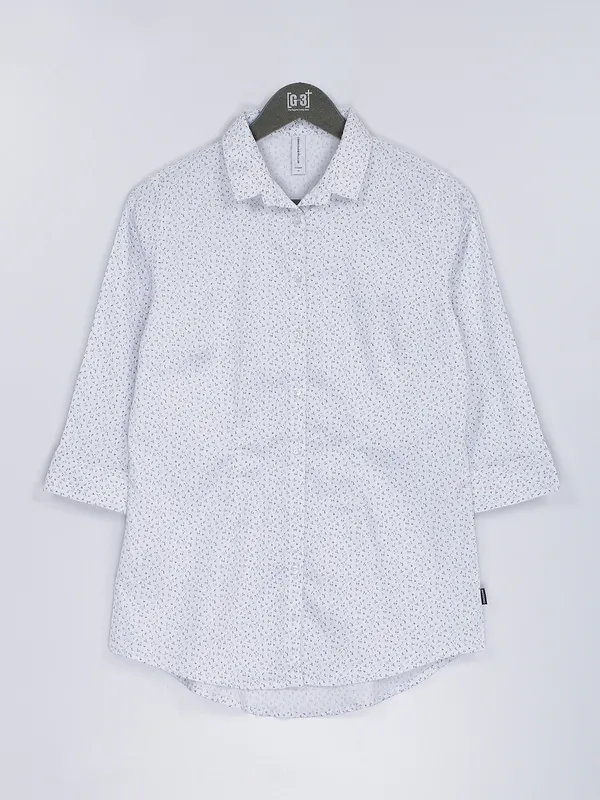 Crimsoune Club cotton white shirt