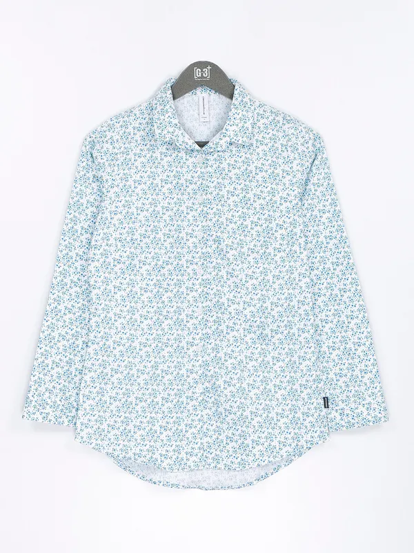 Crimsoune Club white cotton shirt