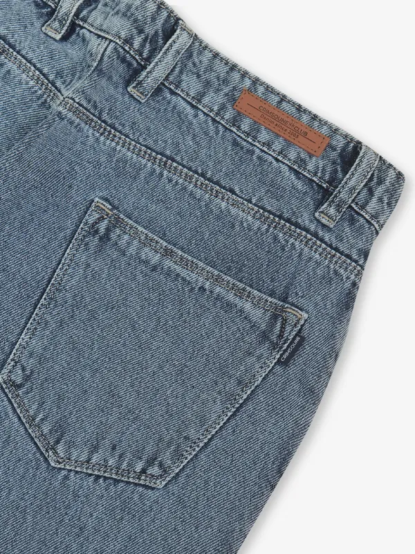 CRIMSOUNE CLUB blue washed denim jeans for casual wear