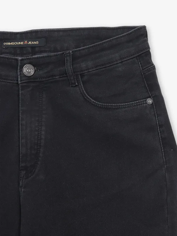 CRIMSOUNE CLUB charcola black denim jeans