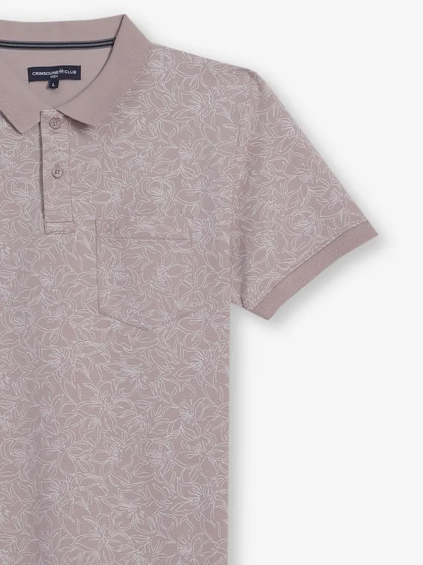 CRIMSOUNE CLUB cotton onion pink t-shirt