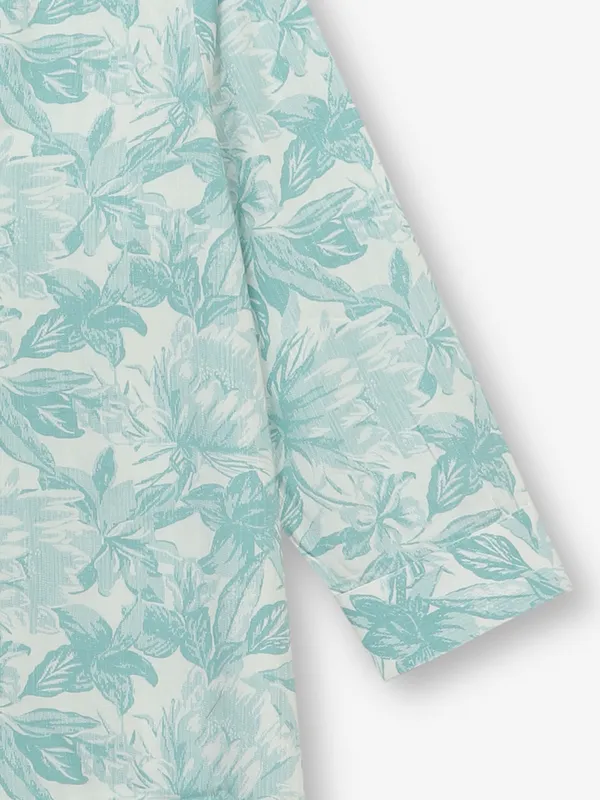 CRIMSOUNE CLUB mint green tunic top
