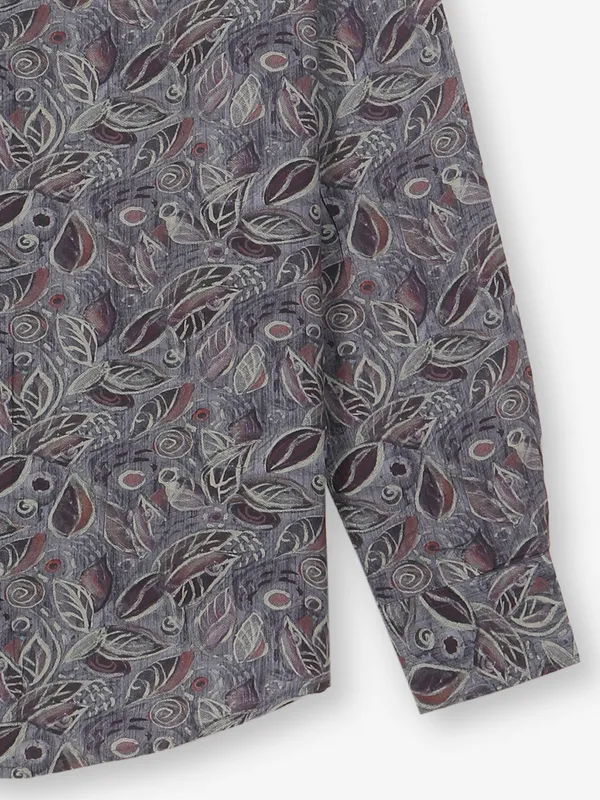 CRIMSOUNE CLUB multi color printed shirt
