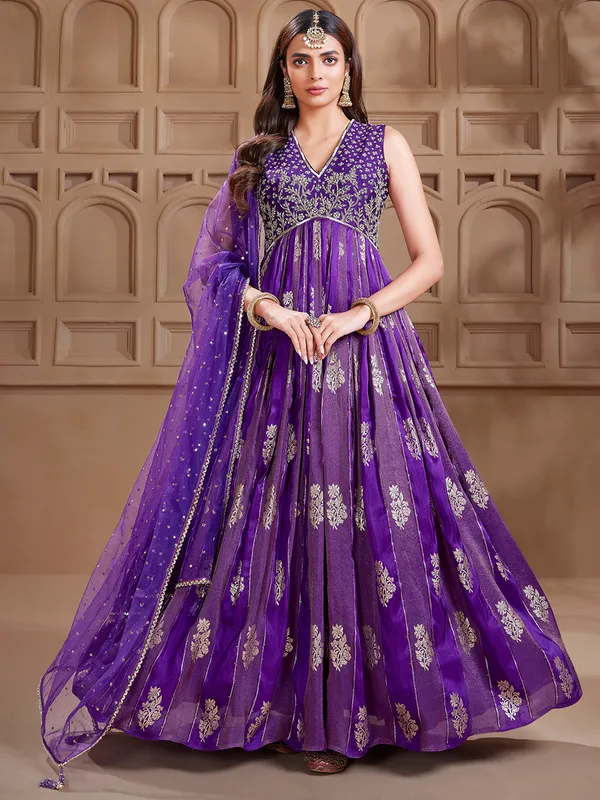 Salwar suit gown top