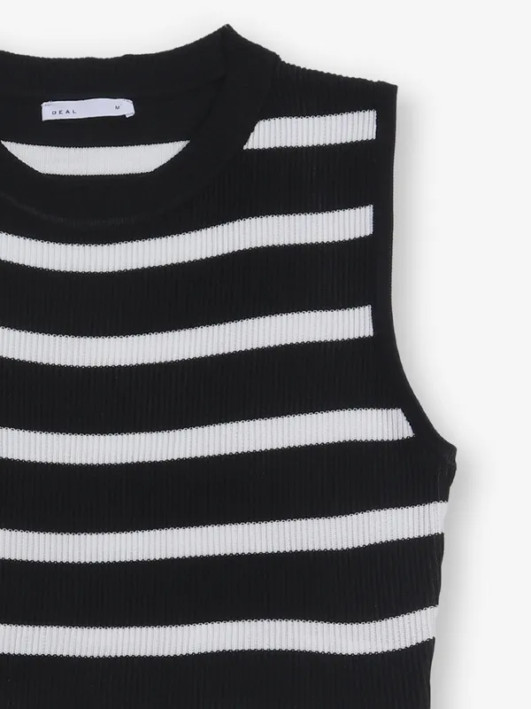 DEAL black and white cotton t-shirt