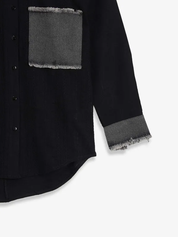 DEAL black cotton shirt for women