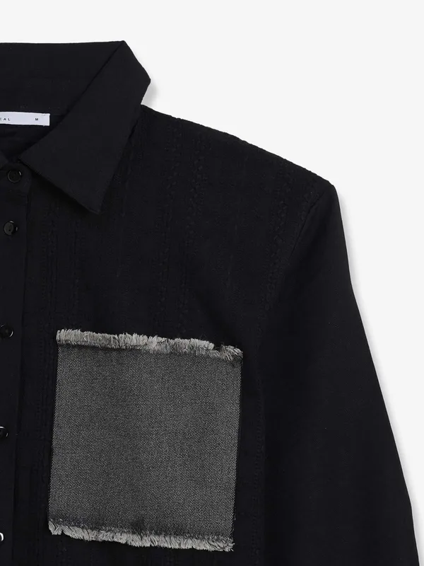 DEAL black cotton shirt for women