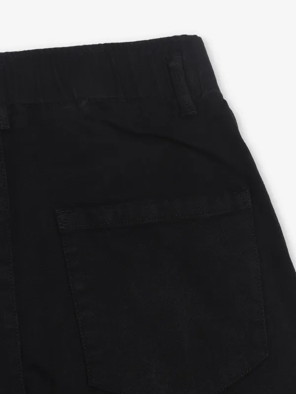DEAL black denim solid casual jeans
