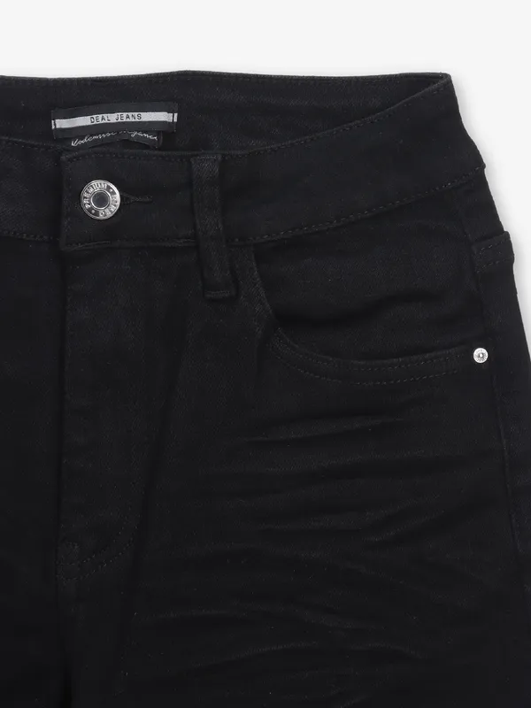 DEAL black denim solid jeans