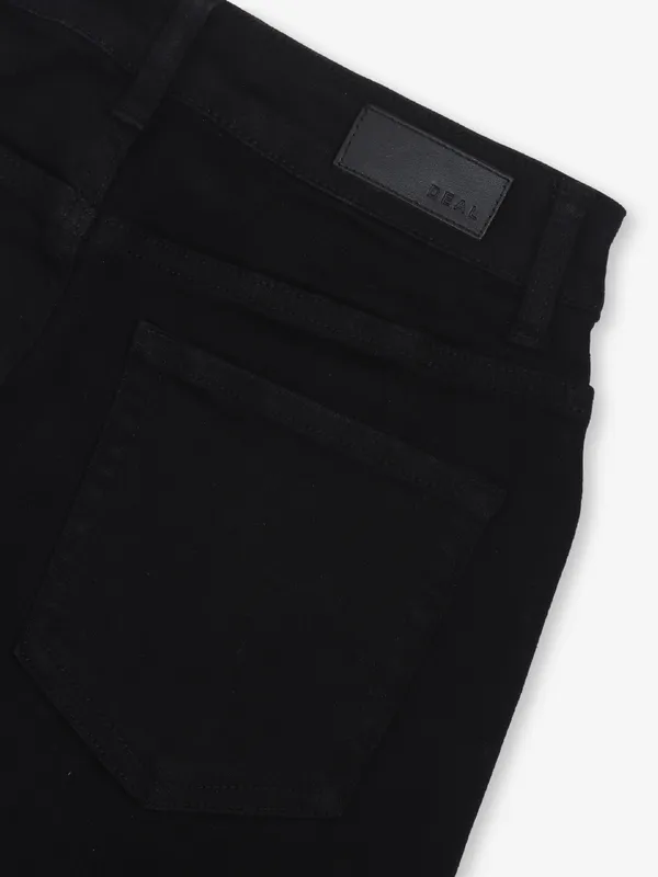 DEAL black denim solid jeans