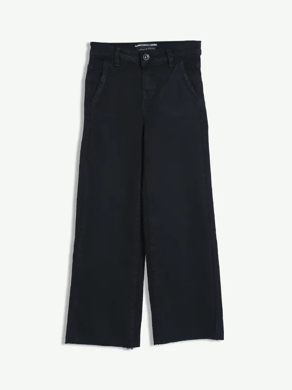 Deal black straight jeans