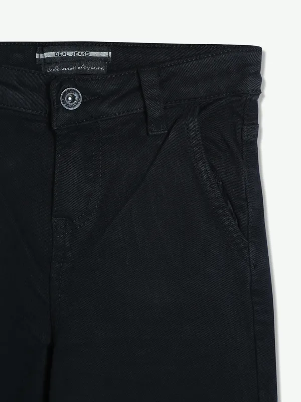Deal black straight jeans