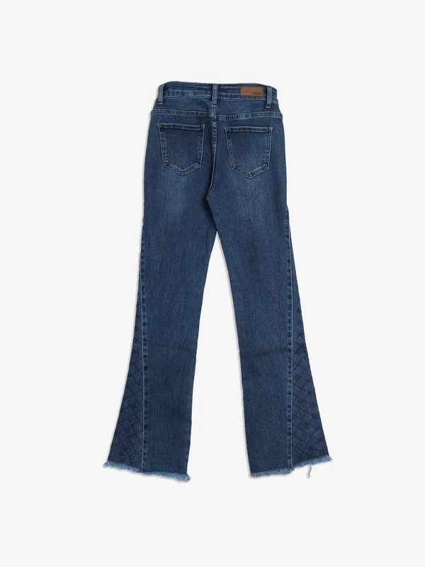 DEAL blue denim flare jeans