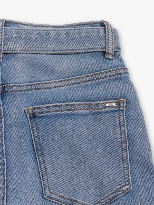 DEAL casual light blue washed denim jeans