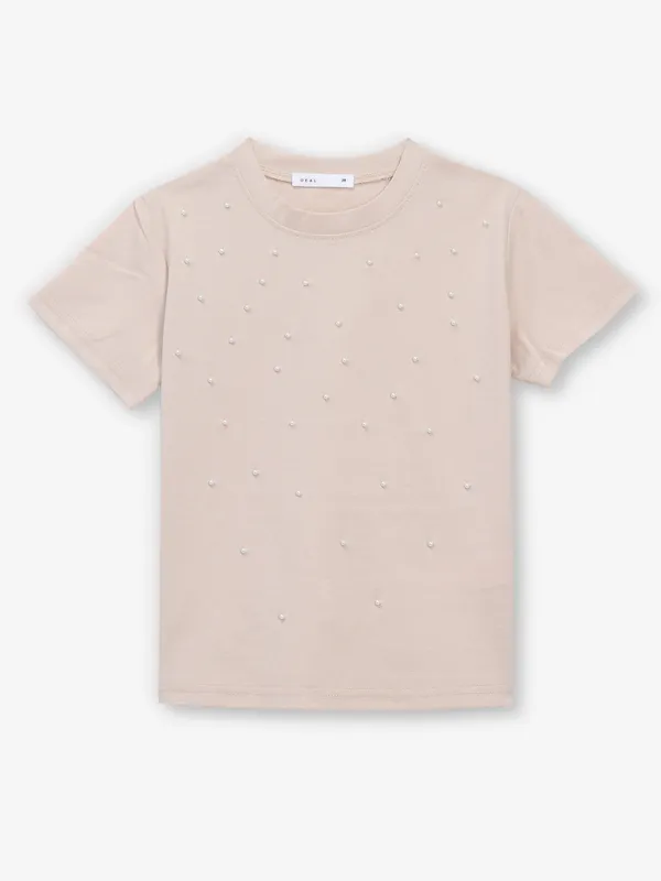 DEAL cotton beige top