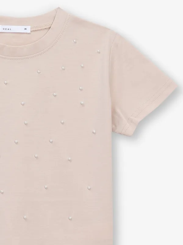 DEAL cotton beige top