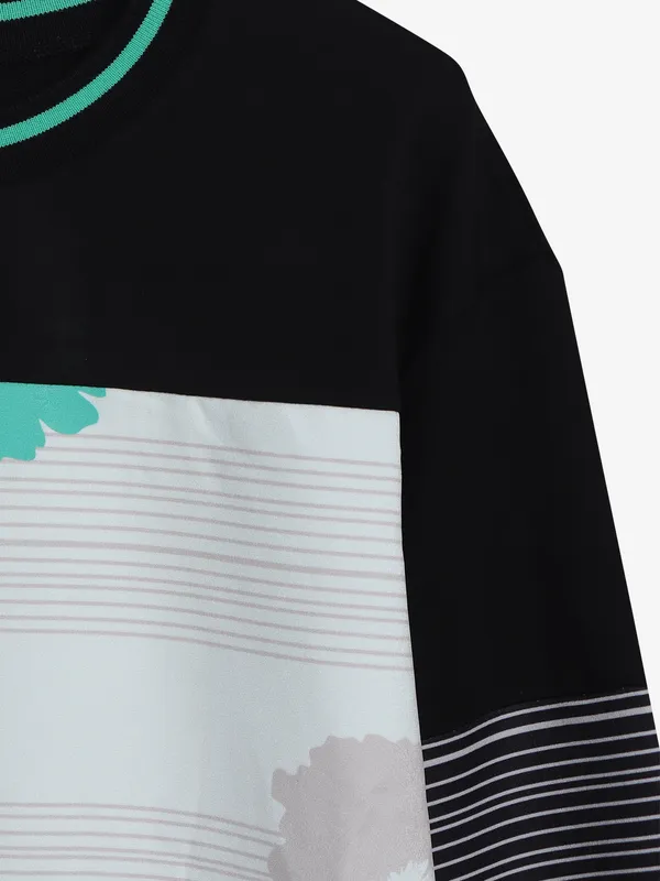 Deal cotton full sleeves black top