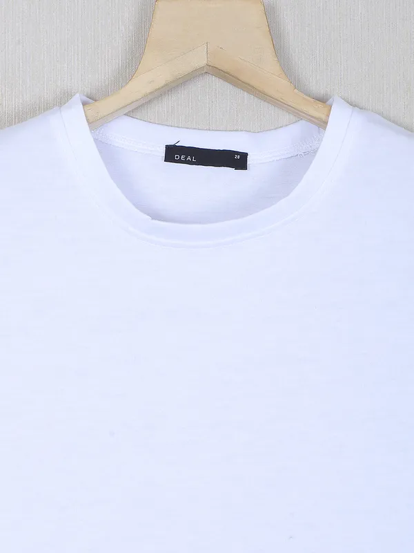 Deal cotton white casual top