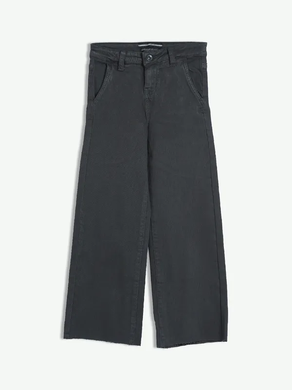 Deal dark grey straight jeans