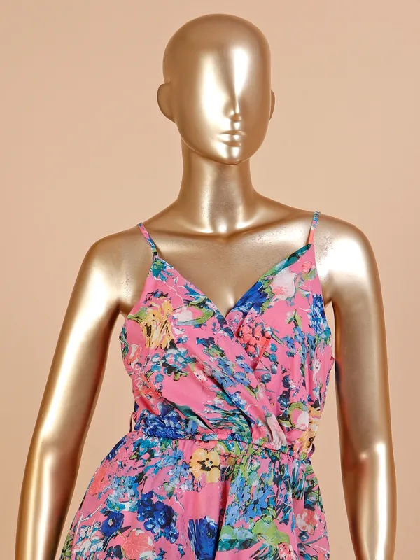 Deal floral print dress in pink