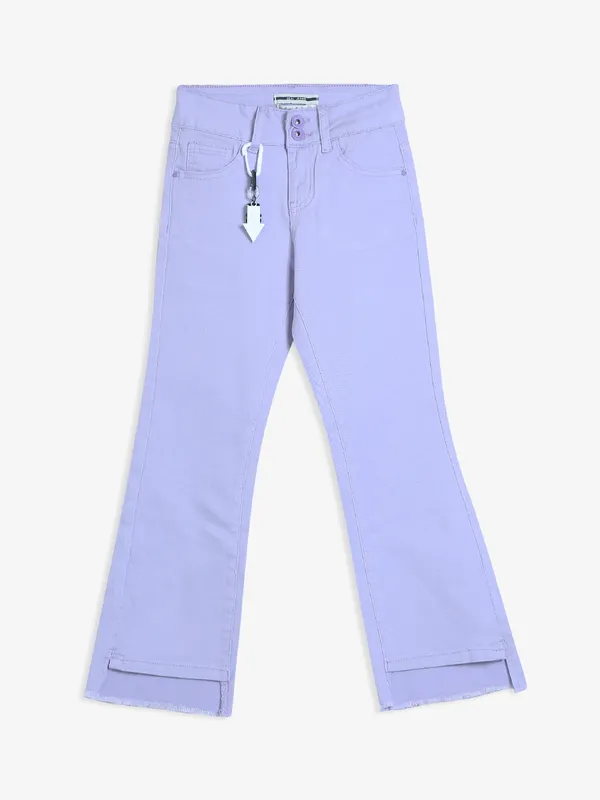 Deal lavender flare jeans