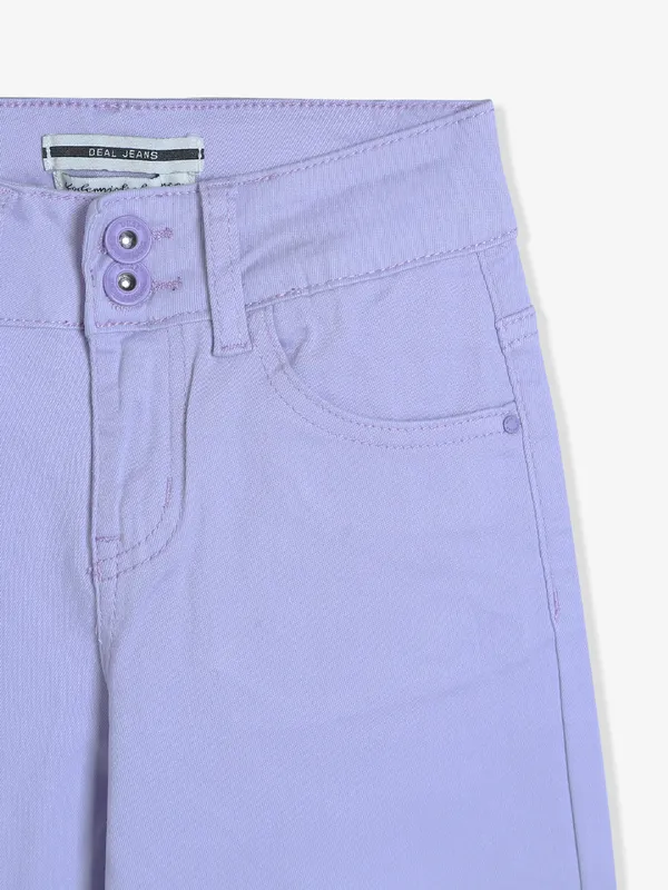 Deal lavender flare jeans