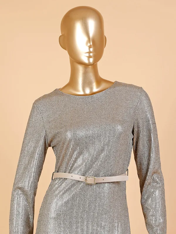 Deal lycra gold party dress