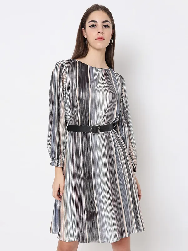 Deal multi color lycra dress