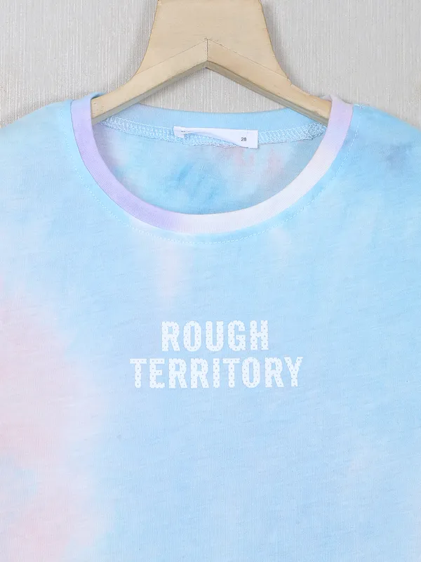 Deal multicolor casual wear cotton girls top