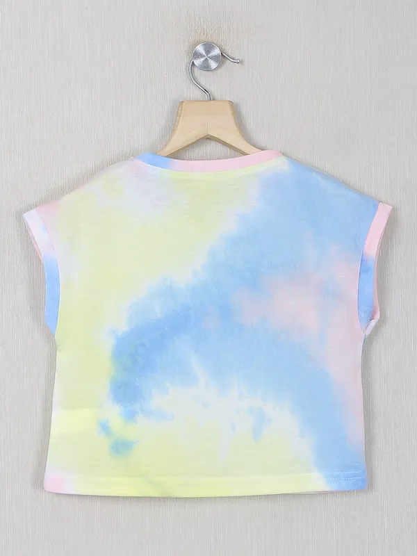 Deal multicolor cotton top for girls